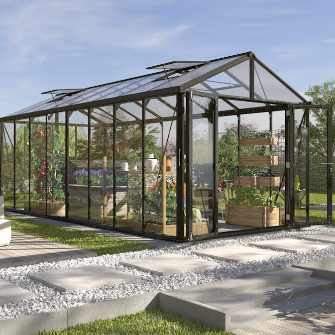 Växthus Vitavia Poseidon 15,7 kvm