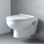 Vägghängd Toalettstol Duravit DuraStyle 256209 Rimless utan Toalettsits