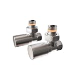 Ventil-Set Nordhem Vinkel Borstad