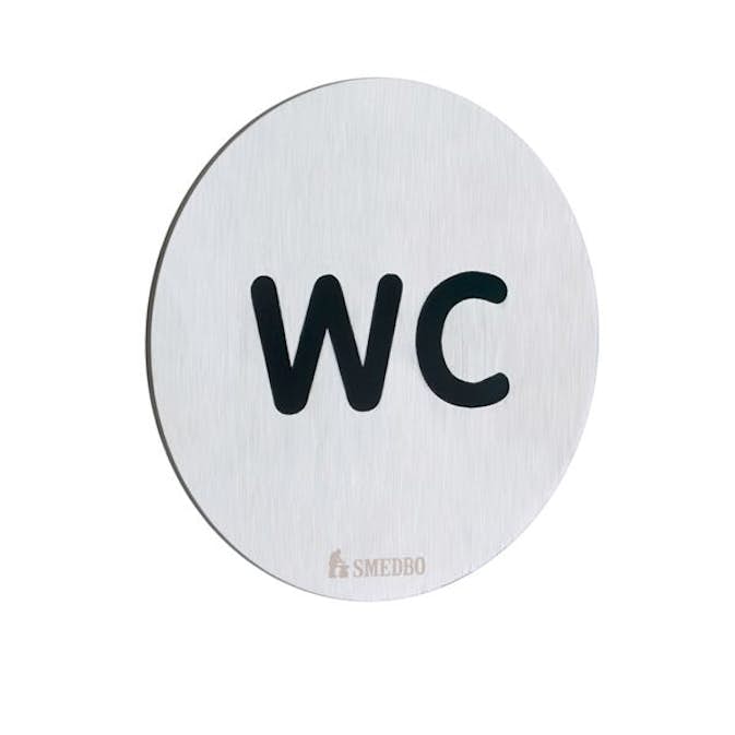 WC-Skylt Smedbo Xtra FS958