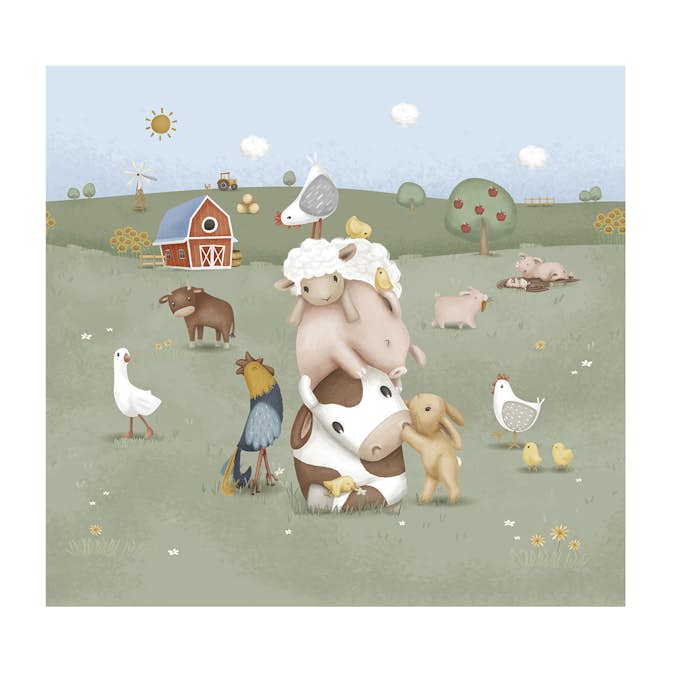 Fototapet Little Dutch Fototapet Little Farm