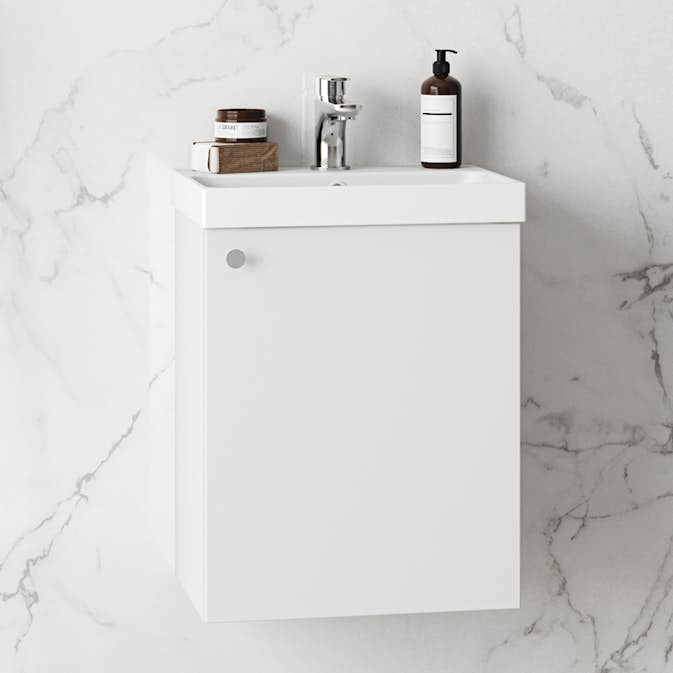 Tvättställsskåp Westerbergs Hed 420 Vit