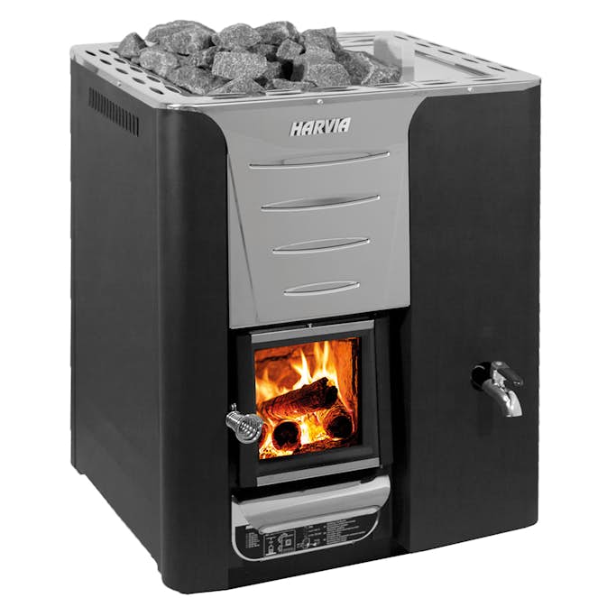 Bastuugn Harvia Vedeldad 20 Pro Med Vattenvärmare