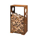 Vedförvaring GrillSymbol Cortenstål Woodstock M