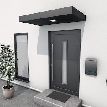 Entrétak gop Block BS 200 Aluinium Antracit