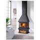 Braskamin Panadero Canada EcoDesign Med Sidoglas & 8kW