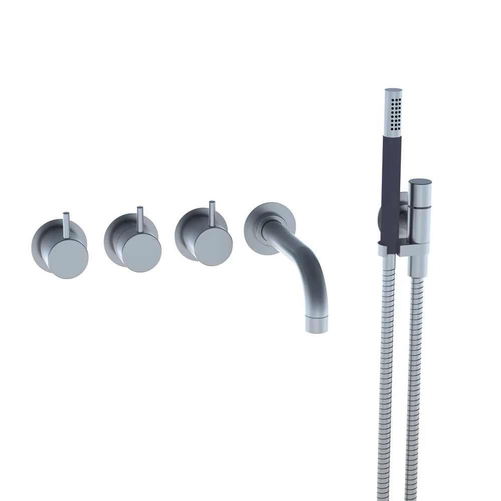 Dusch- och Badkarsblandare för Inbyggnad Vola 5411C-071