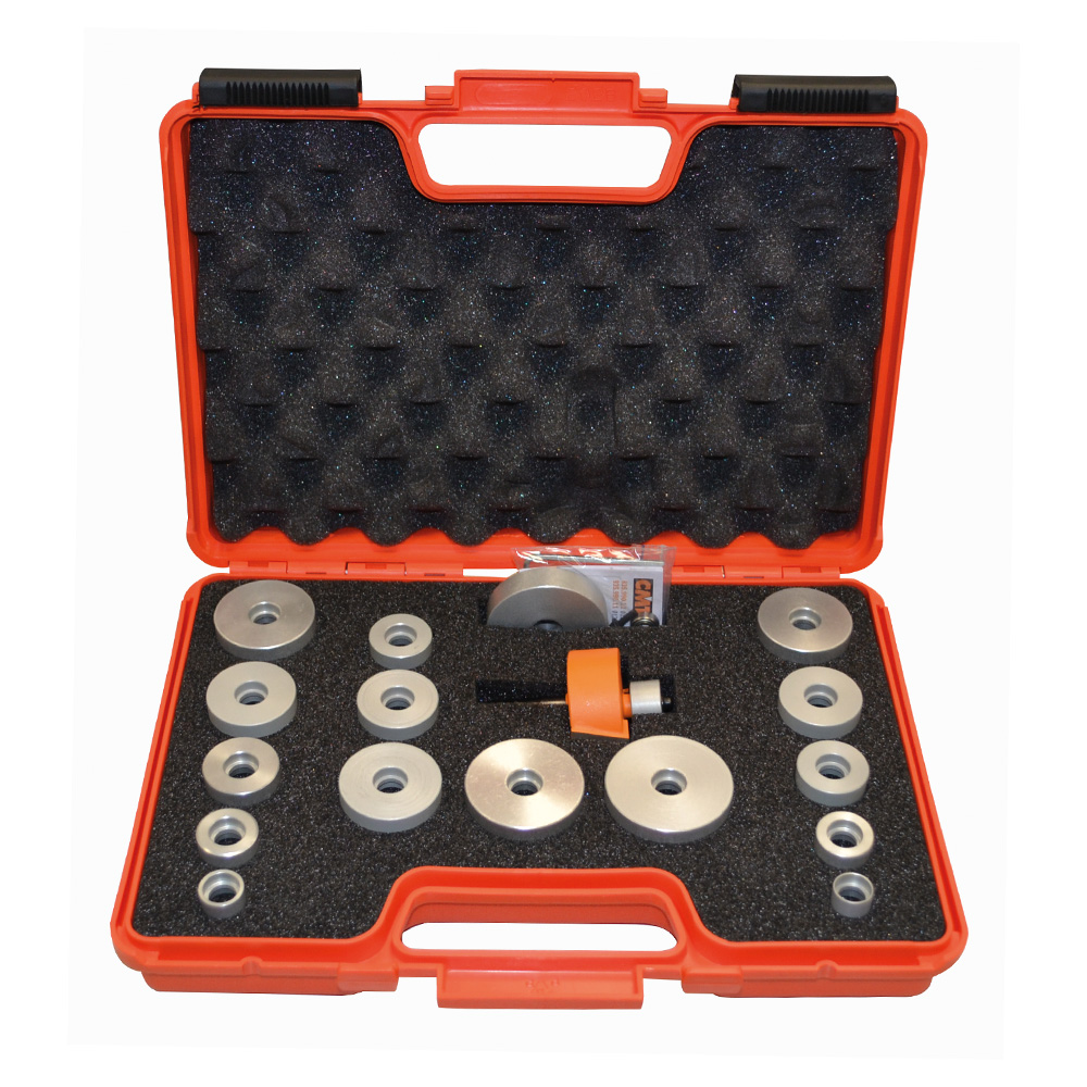 Frässet CMT Orange Tools Falsfräs 17 delar K12