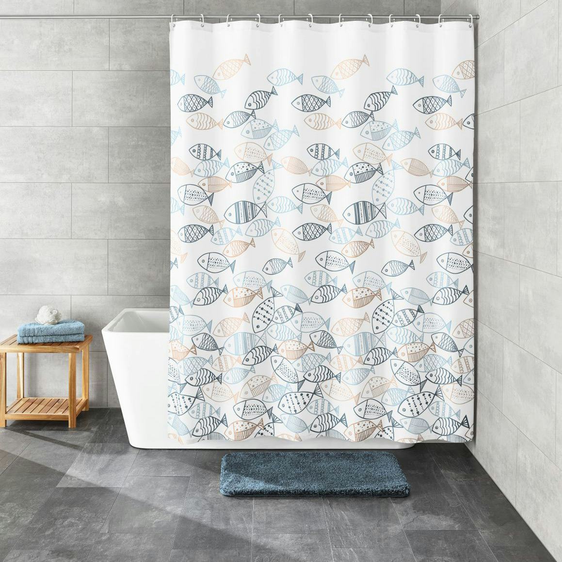 Duschdraperi Kleine Wolke Sardinas