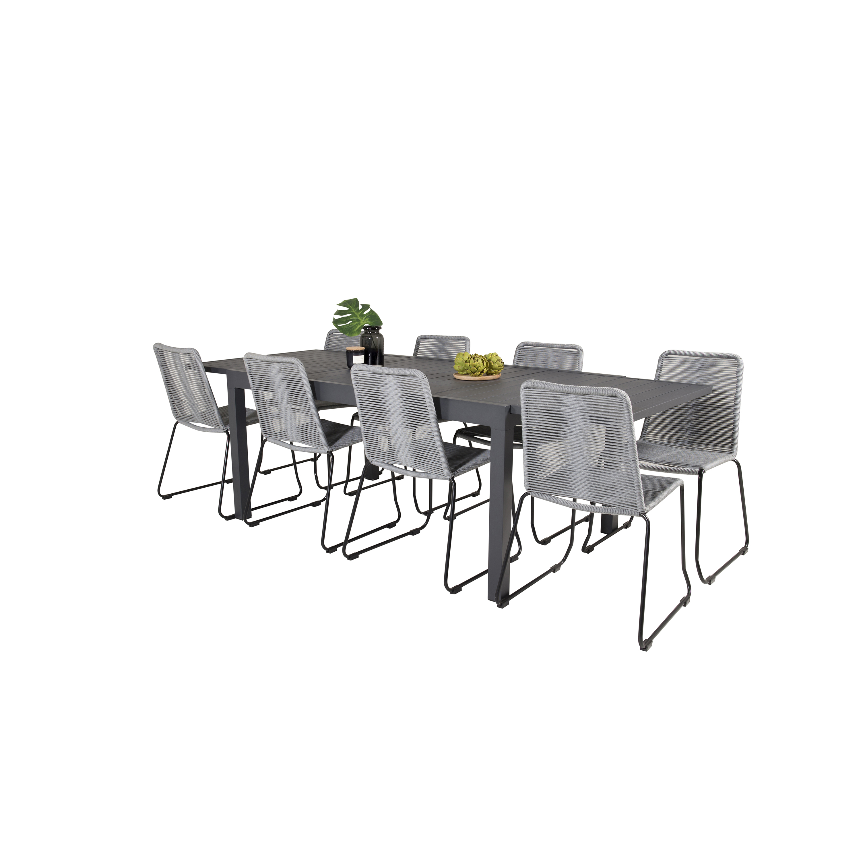 Matgrupp Venture Home Madrid 160/240 med 8 Leon Stolar