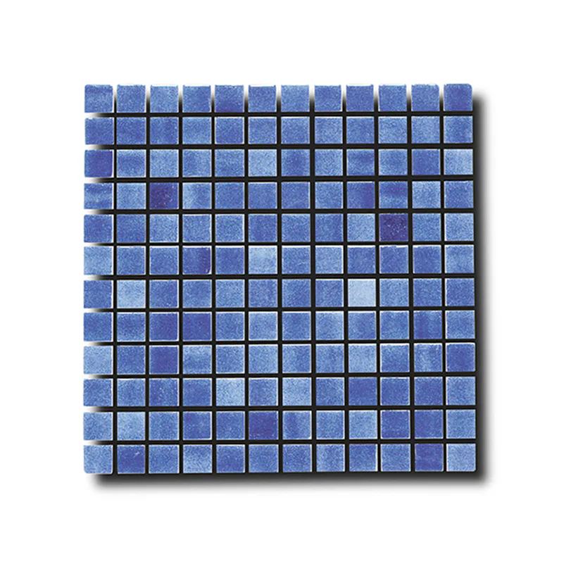Mosaik Lhådös Glasmosaik Coboltblå 2,5x2,5 cm