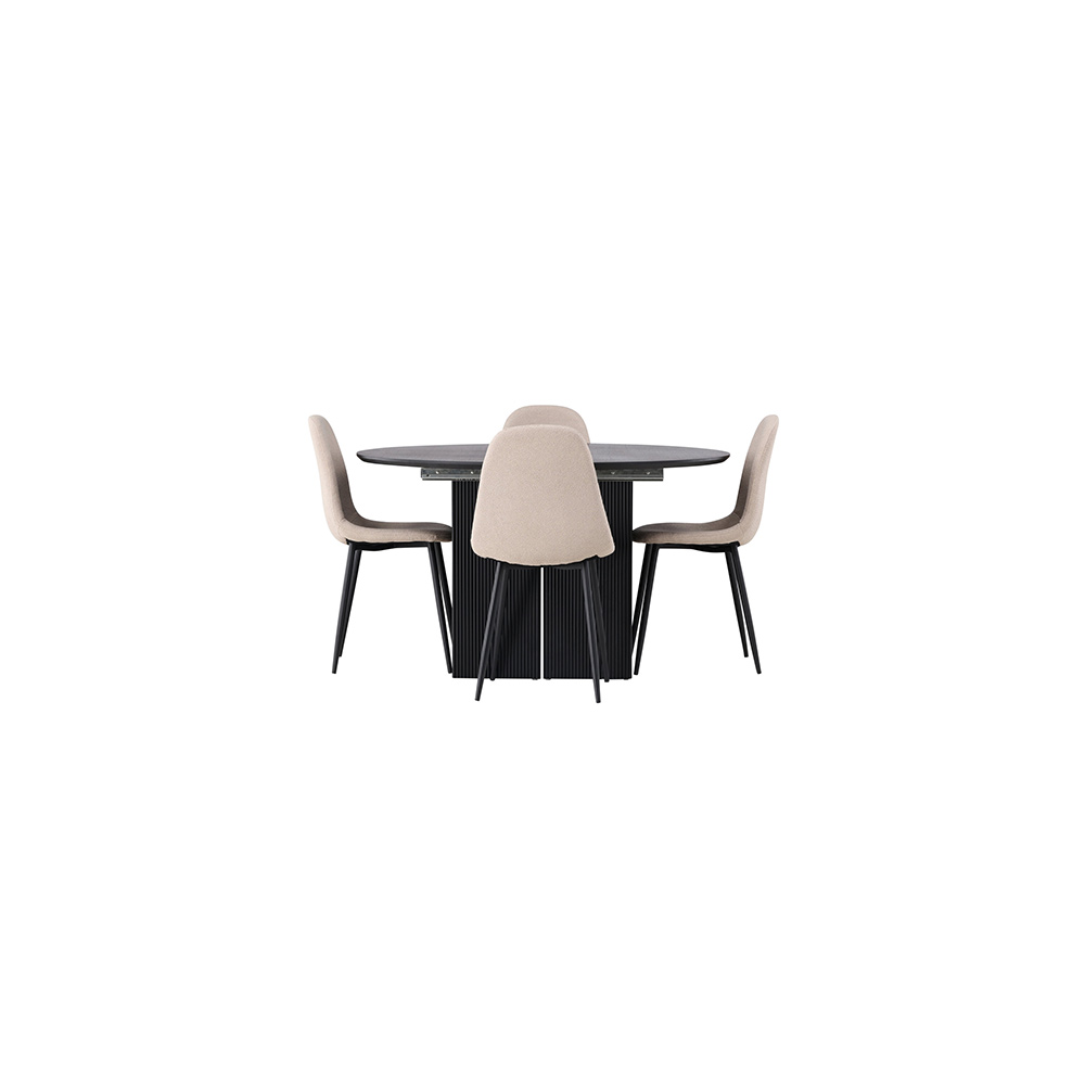 Matgrupp Venture Home Matilda med 4 Polar Stolar