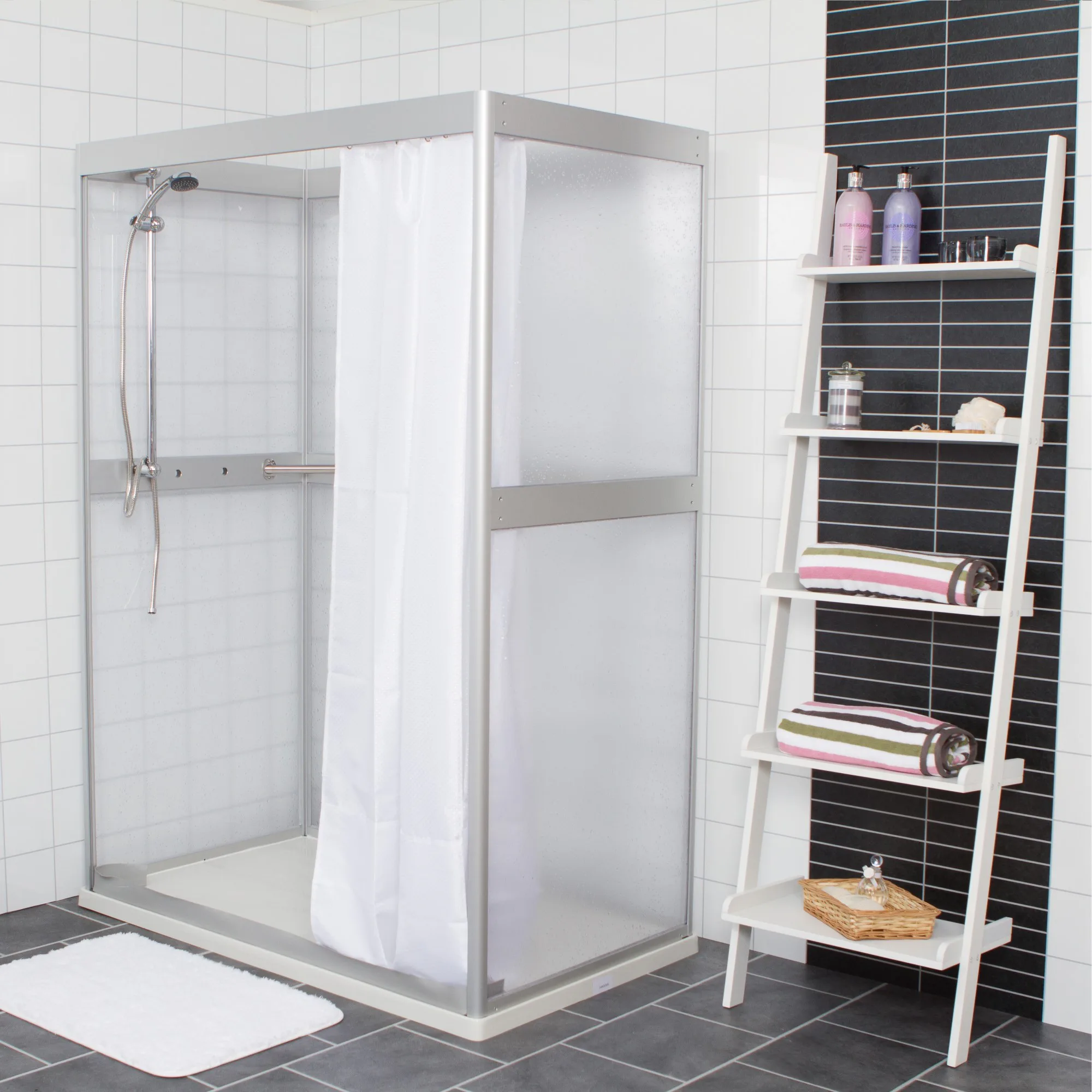 Västia Duschrum® 1000 x 800 45-kar 1000x800 mm, 45 mm kar