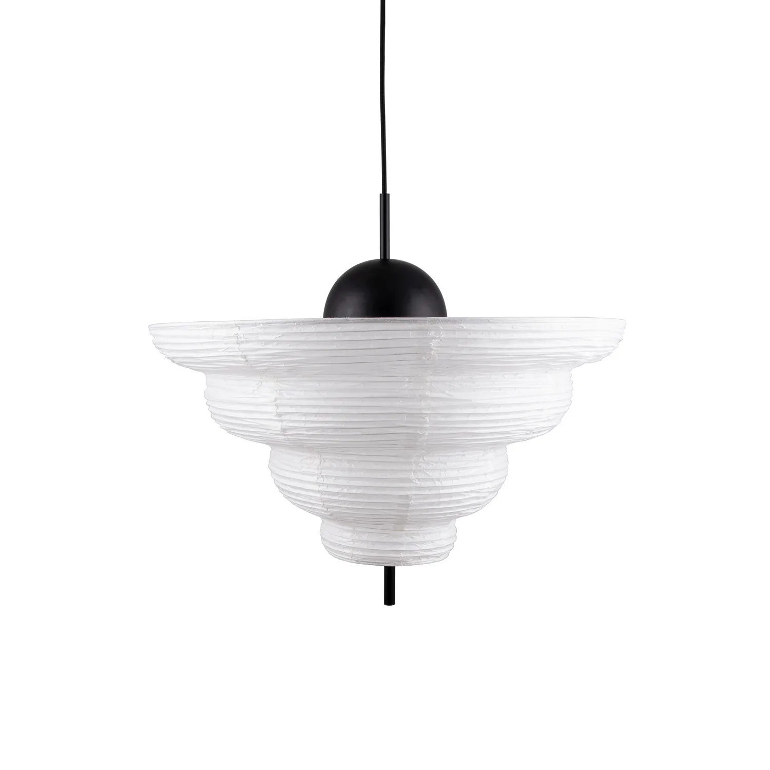 Taklampa Globen Lighting Kyoto Vit