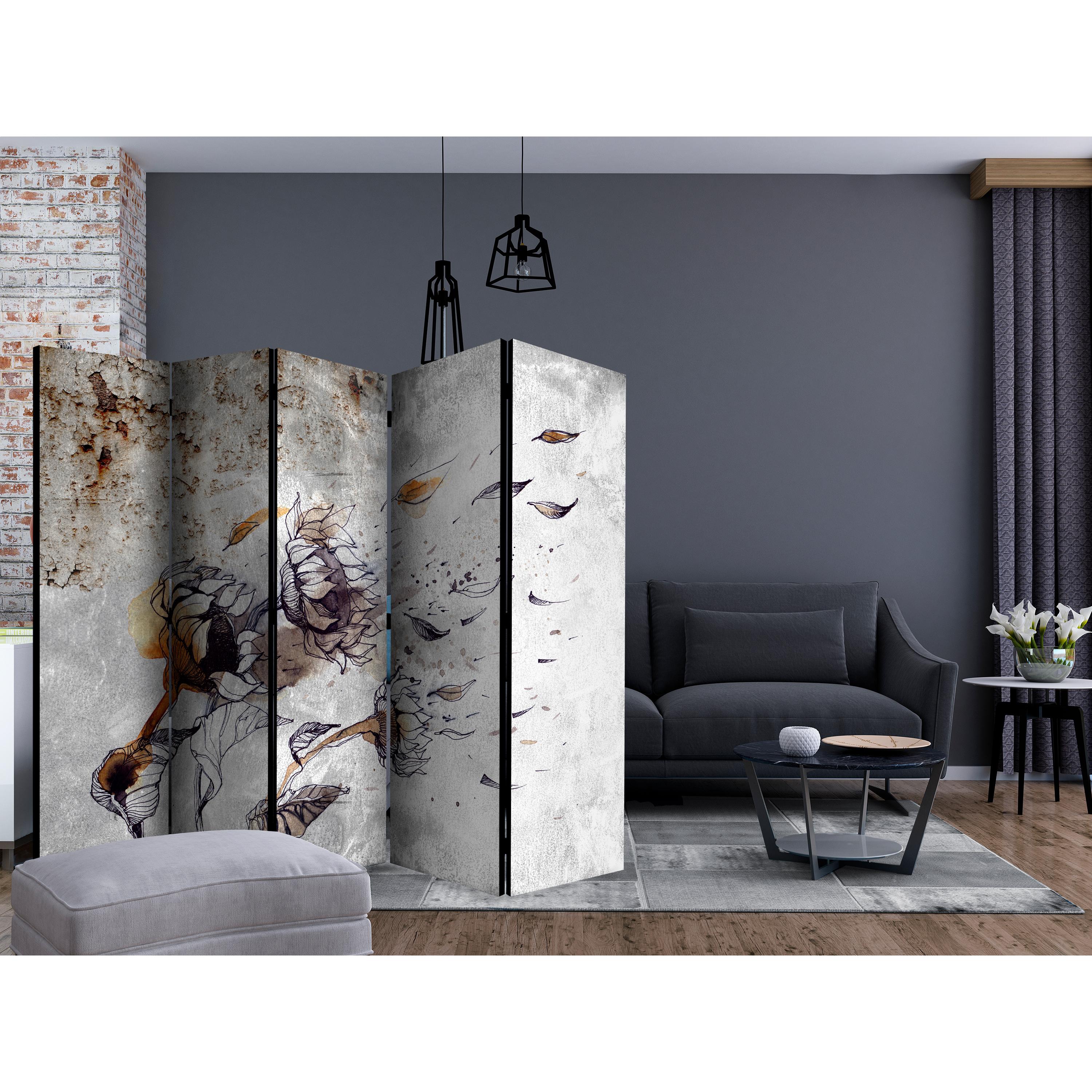 Rumsavdelare Arkiio Recall Sunflowers II 225x172 cm