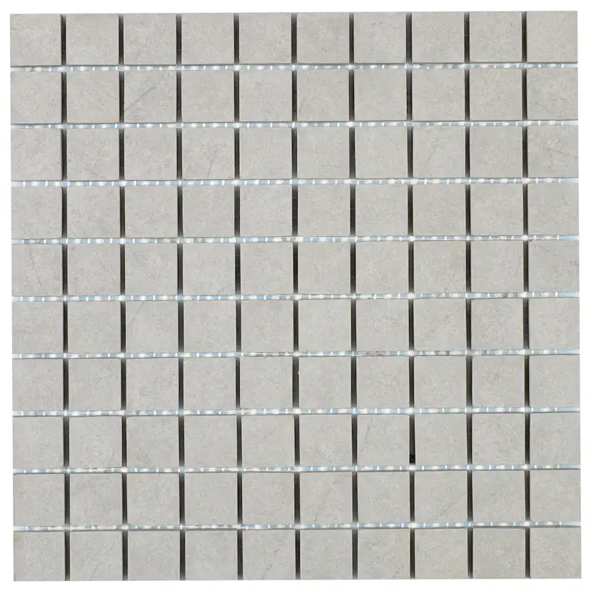 Klinker Arredo Quartz Grå Mosaic 3x3 cm