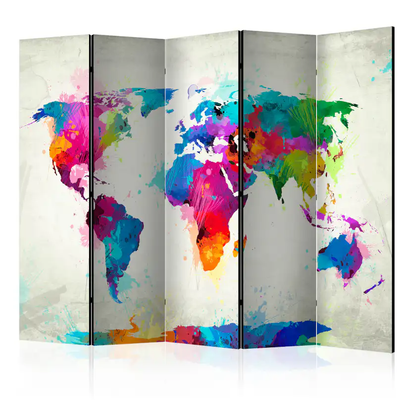 Rumsavdelare Arkiio The Map of Happiness II 225x172 cm