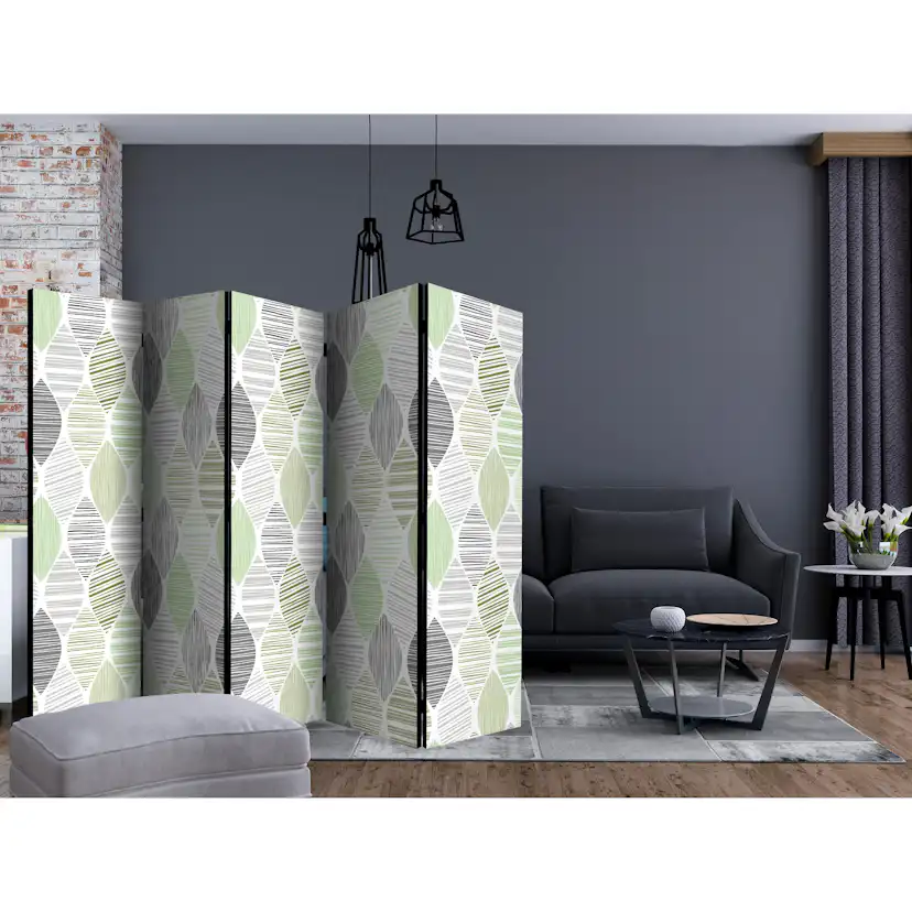 Rumsavdelare Arkiio Green Tears II 225x172 cm
