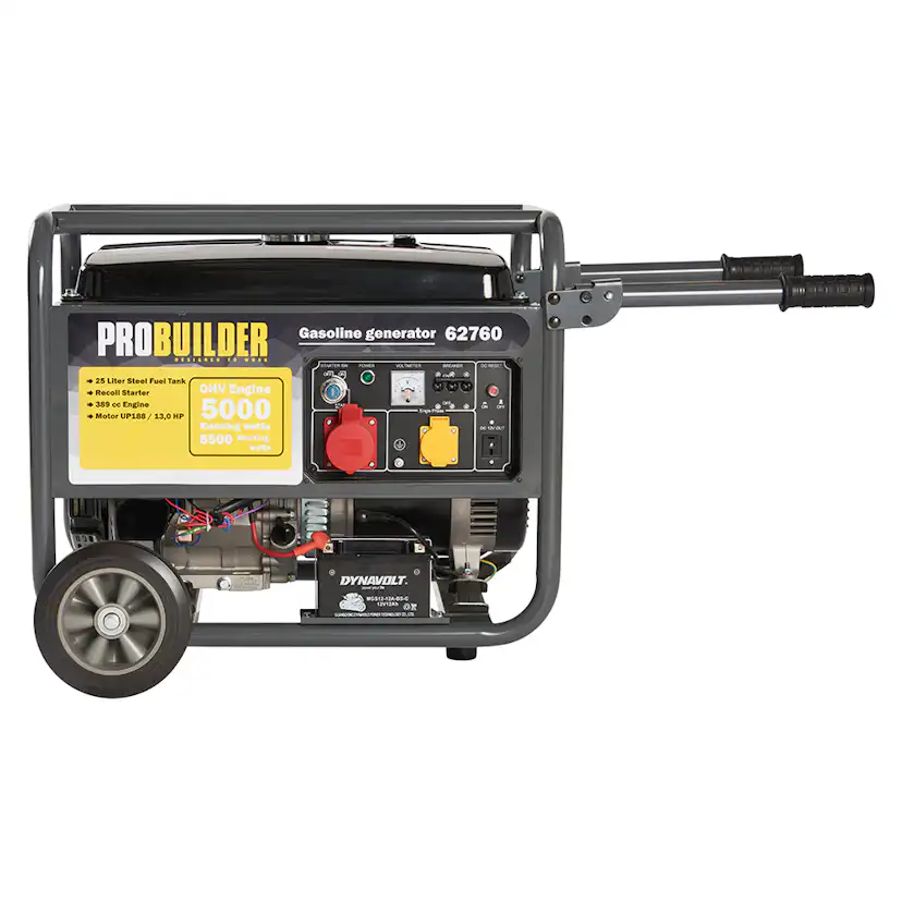 Elverk Probuilder 5000W/Max 5500W (Schuko) 389 cc