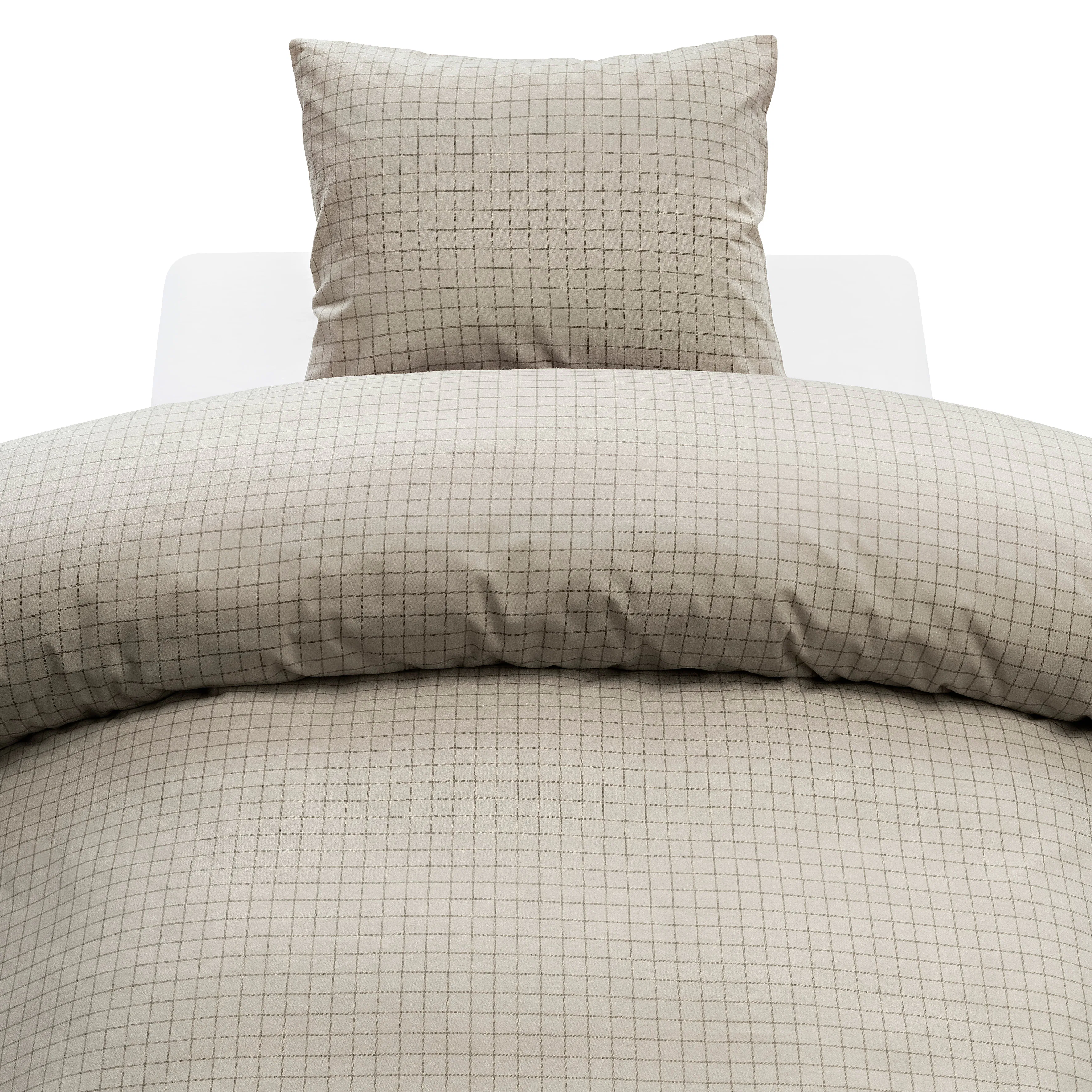 2-Dels Set Birger Flanell Greige Greige