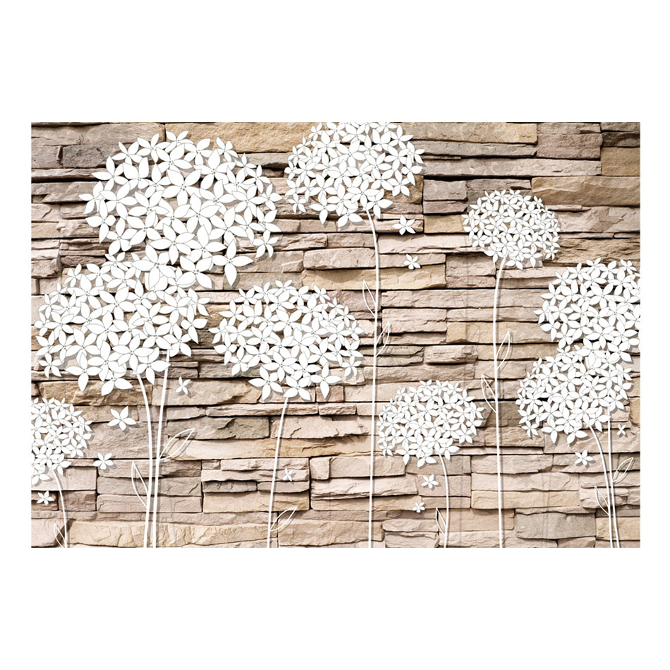 Fototapet Arkiio Flowers On The Stone