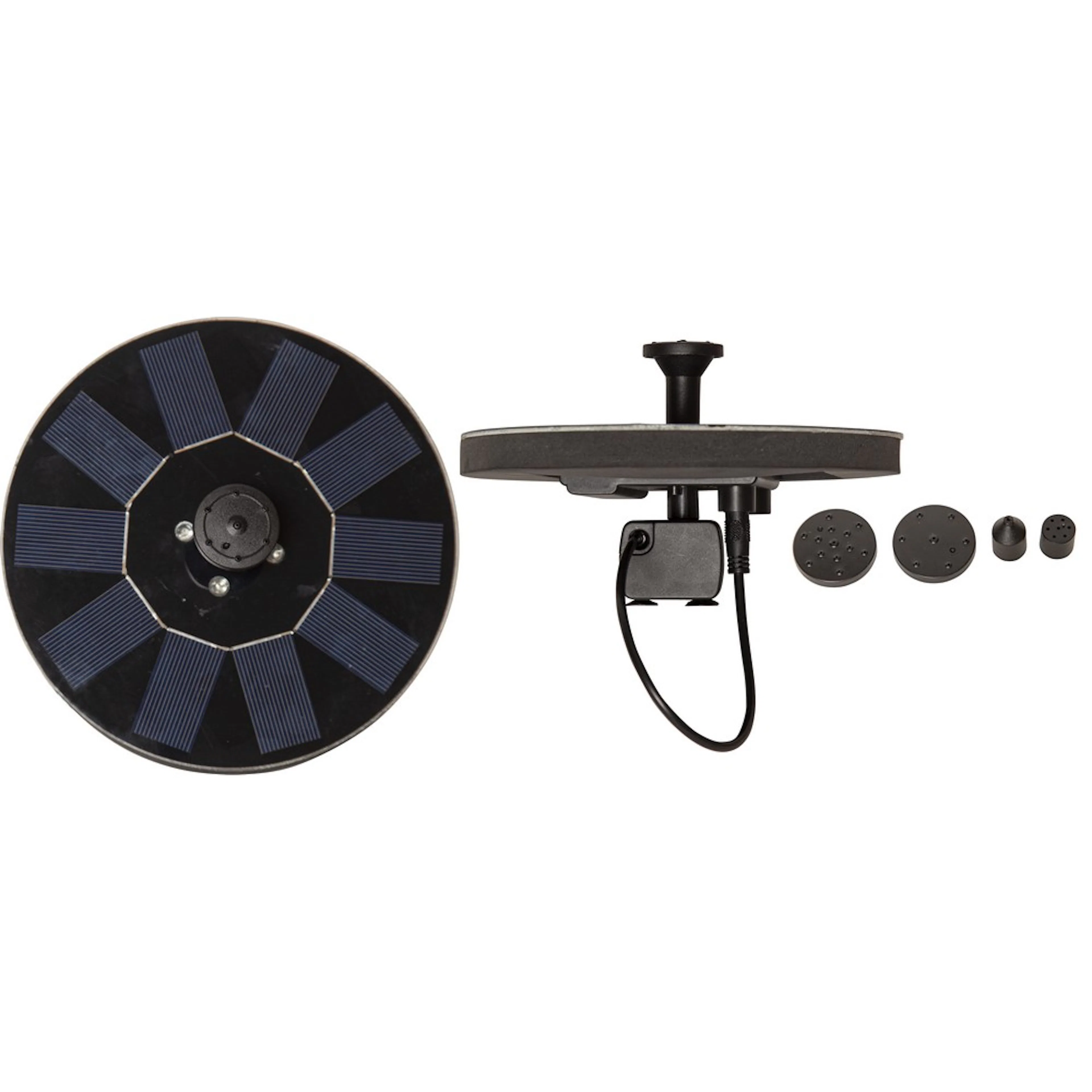 Solcellsdekoration Star Trading Fontän RGB LED