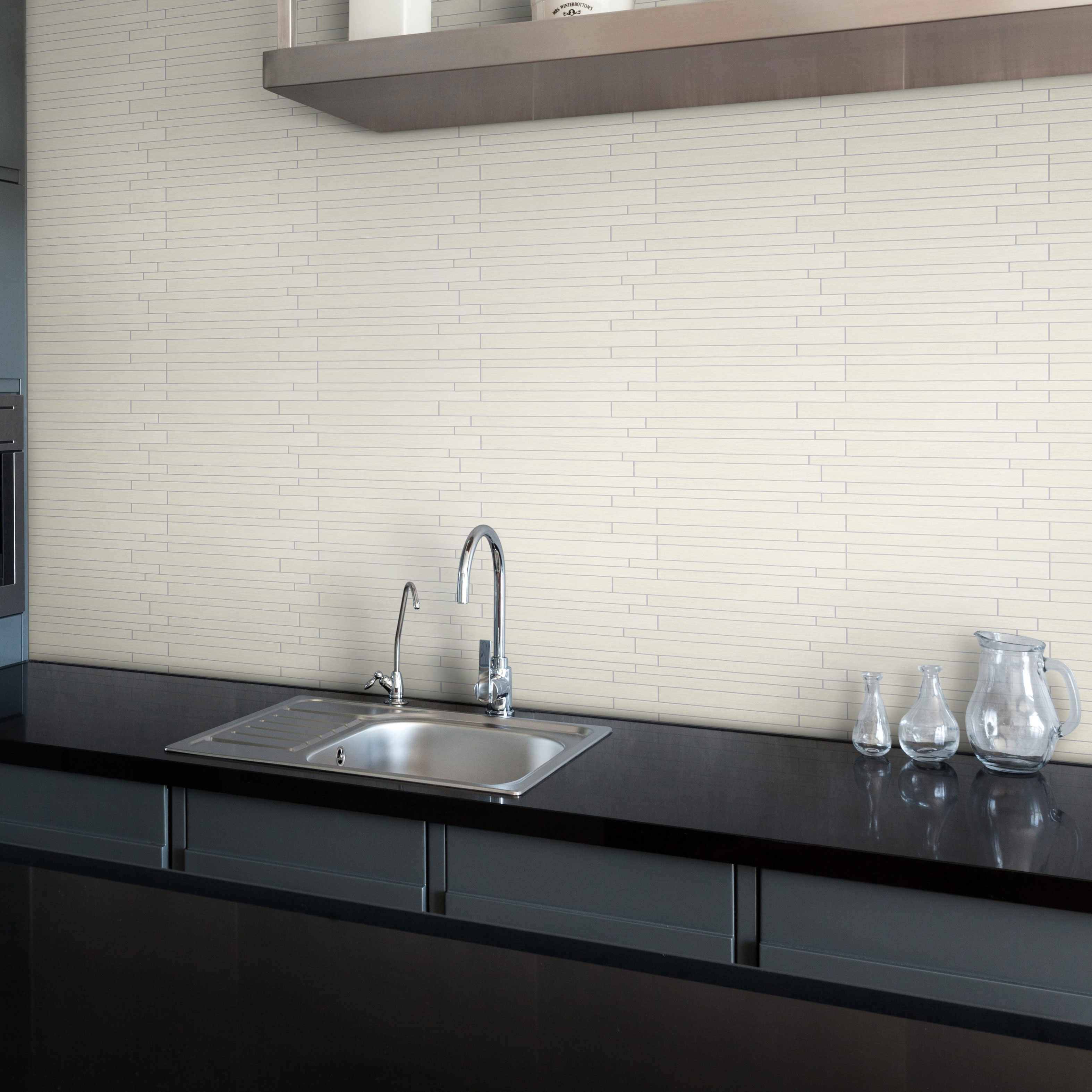 Klinker Arredo Bamboo Vit Mosaic 2x30 cm