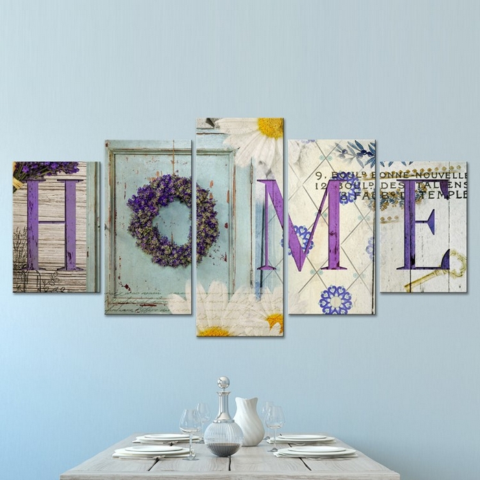 Tavla - Home in pastels 200x100 200x100 cm