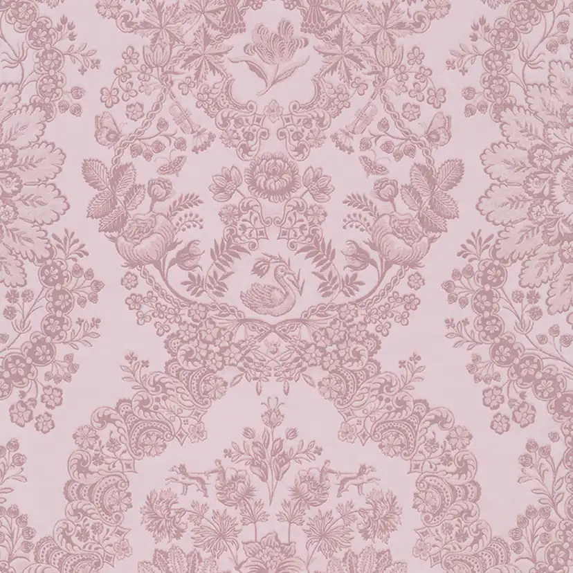 Tapet Eijffinger PIP 2016 375043 Non Woven, Mönstrad Rosa