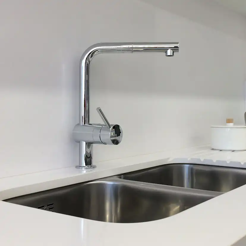 Köksblandare Grohe Minta 32168 Engreppsblandare Krom med Svängbar Pip & StarLight
