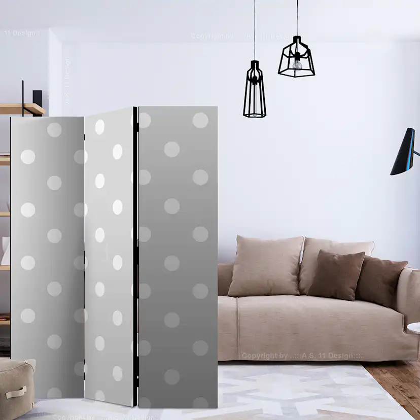 Rumsavdelare Arkiio Cheerful Polka Dots 135x172 cm