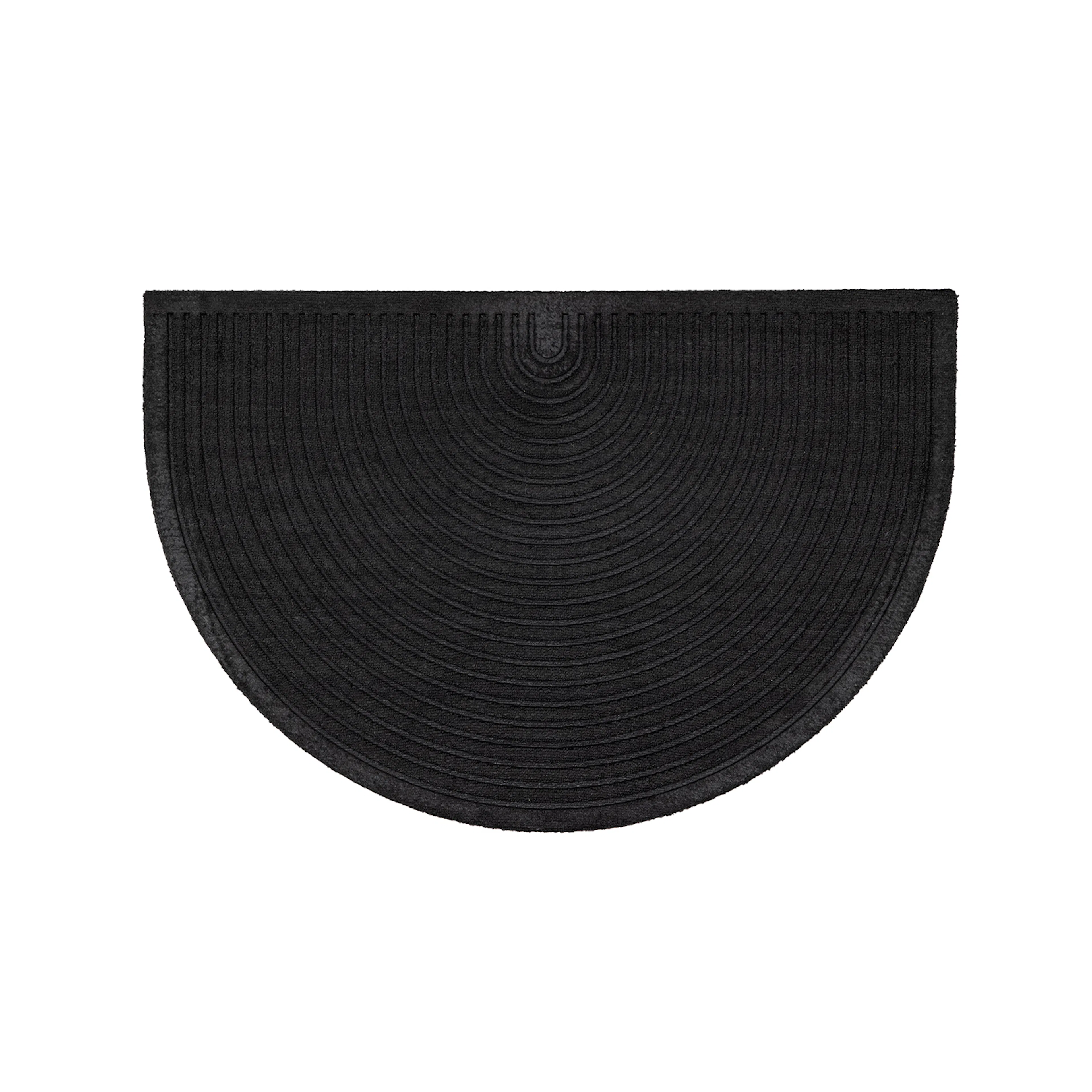 Teodor 50% Rubber 50% PP - 60*90-  -Rectangular-Black Svart