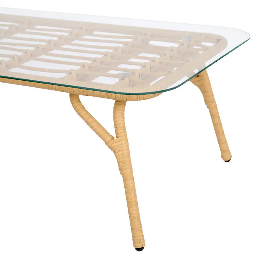 Loungeset ENVY DESIGN Magrethe Utemöbler med Dynor i Rotting