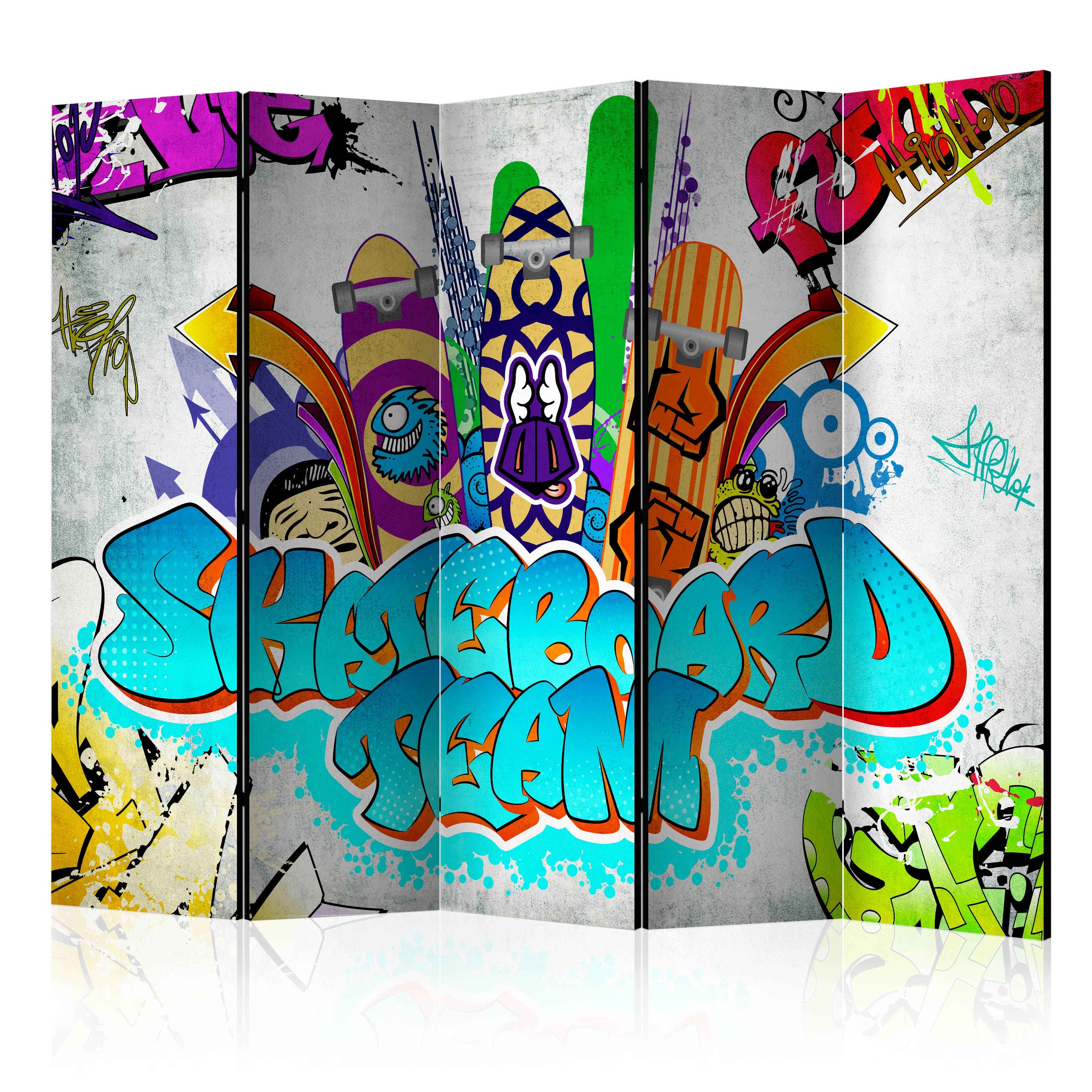 Rumsavdelare Arkiio Skateboard Team II 225x172 cm