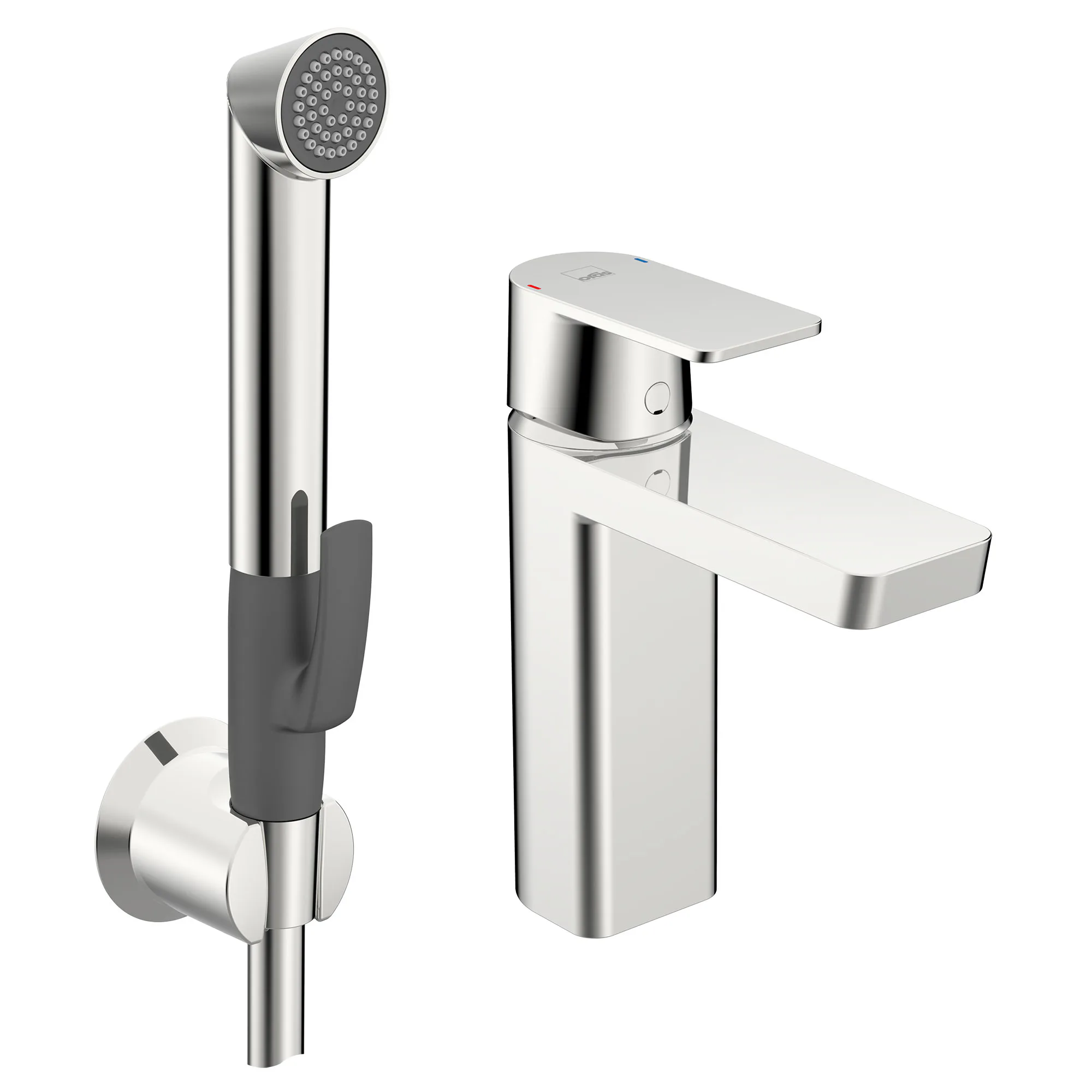 Tvättställsblandare Oras Stela 4806F XL med Bidetta Handdusch