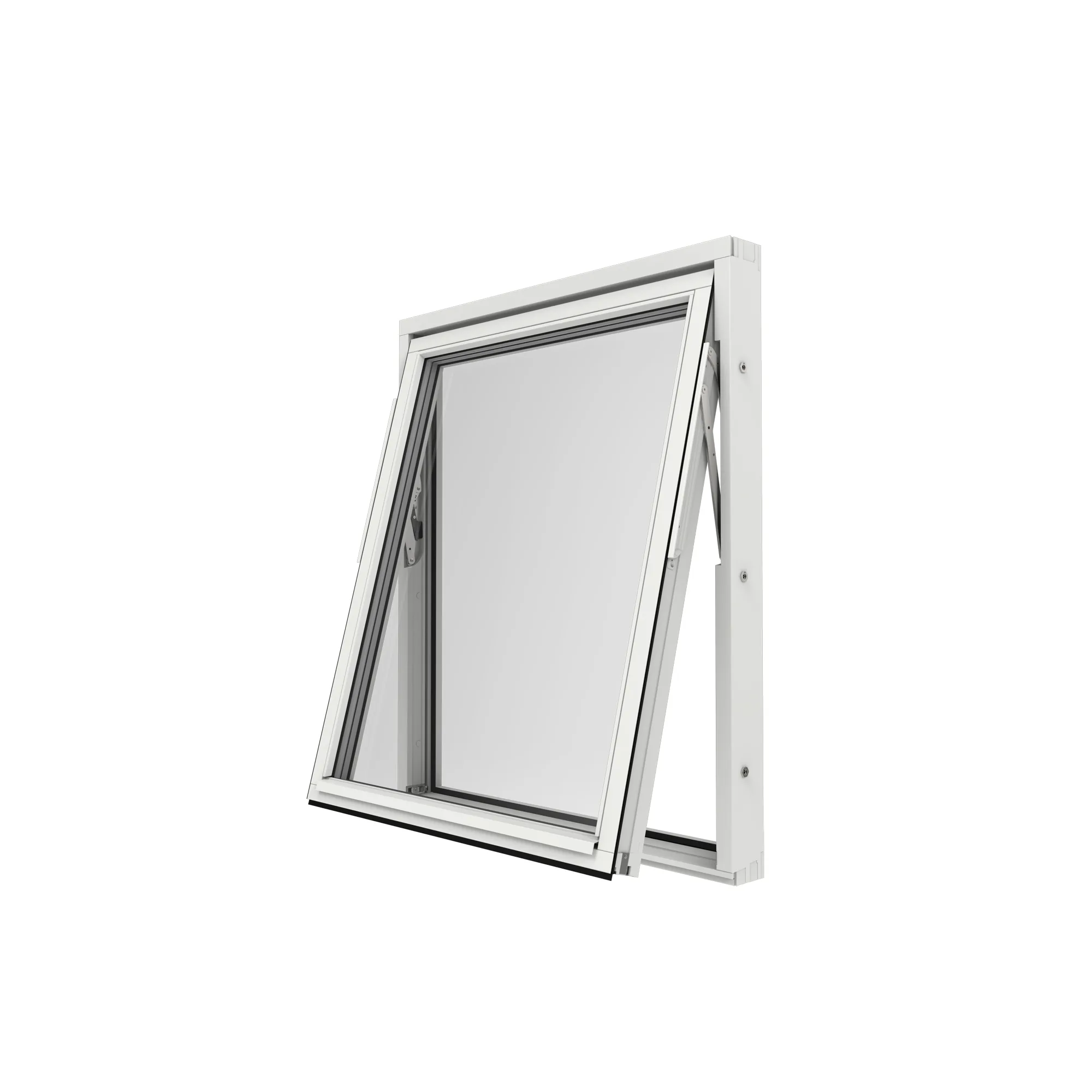 Vridfönster EFH 5x14 Vit 3-Glas Original Trä 100-EXPRESS BxH: 50x140 cm