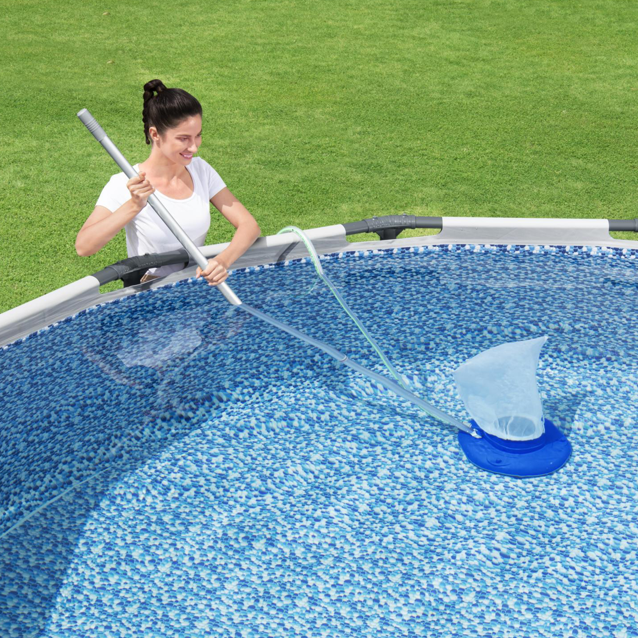 Pooldammsugare Bestway Flowclear Aquasuction Lövsug Exkl Skaft