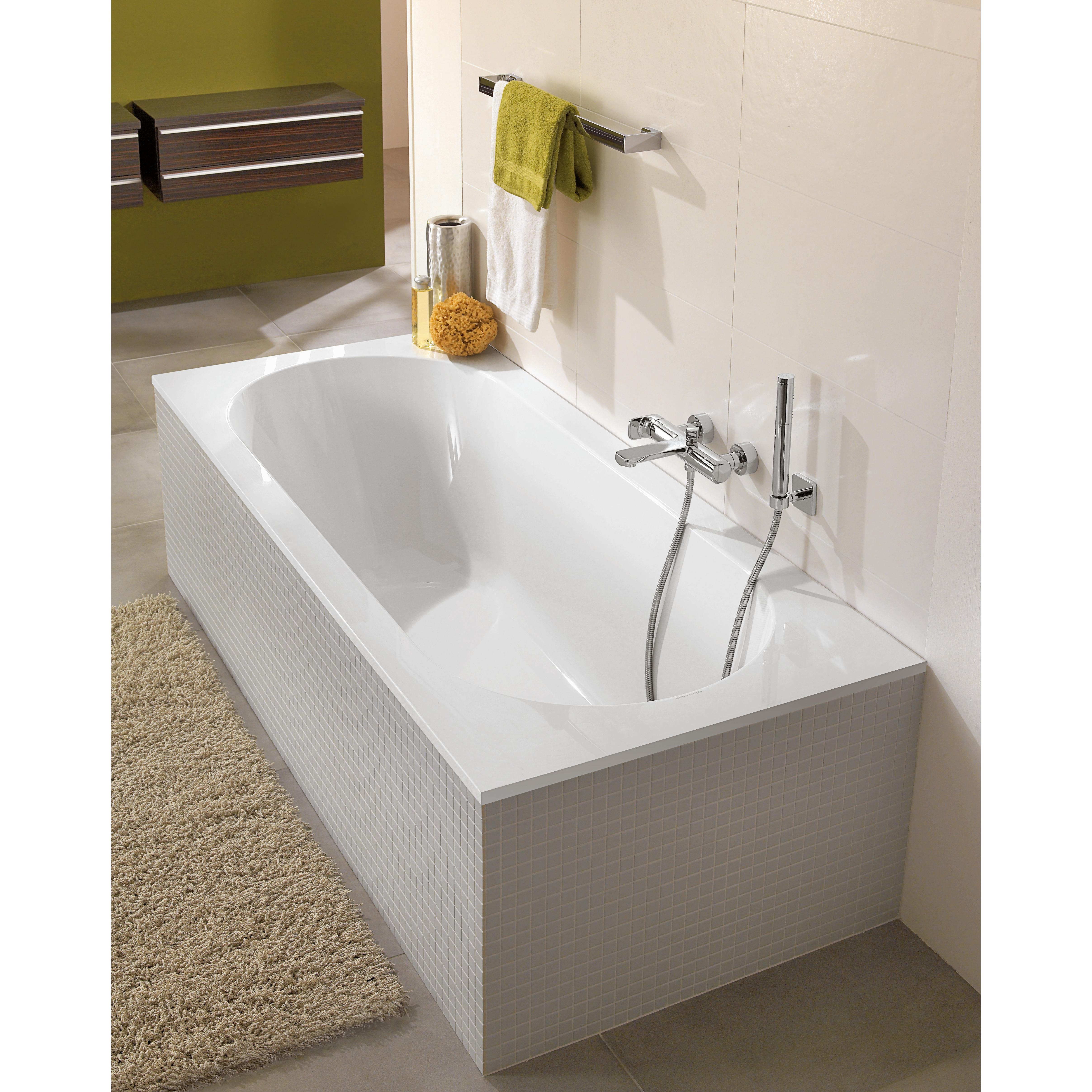 Inbyggnadsbadkar Villeroy & Boch Oberon Rektangulärt