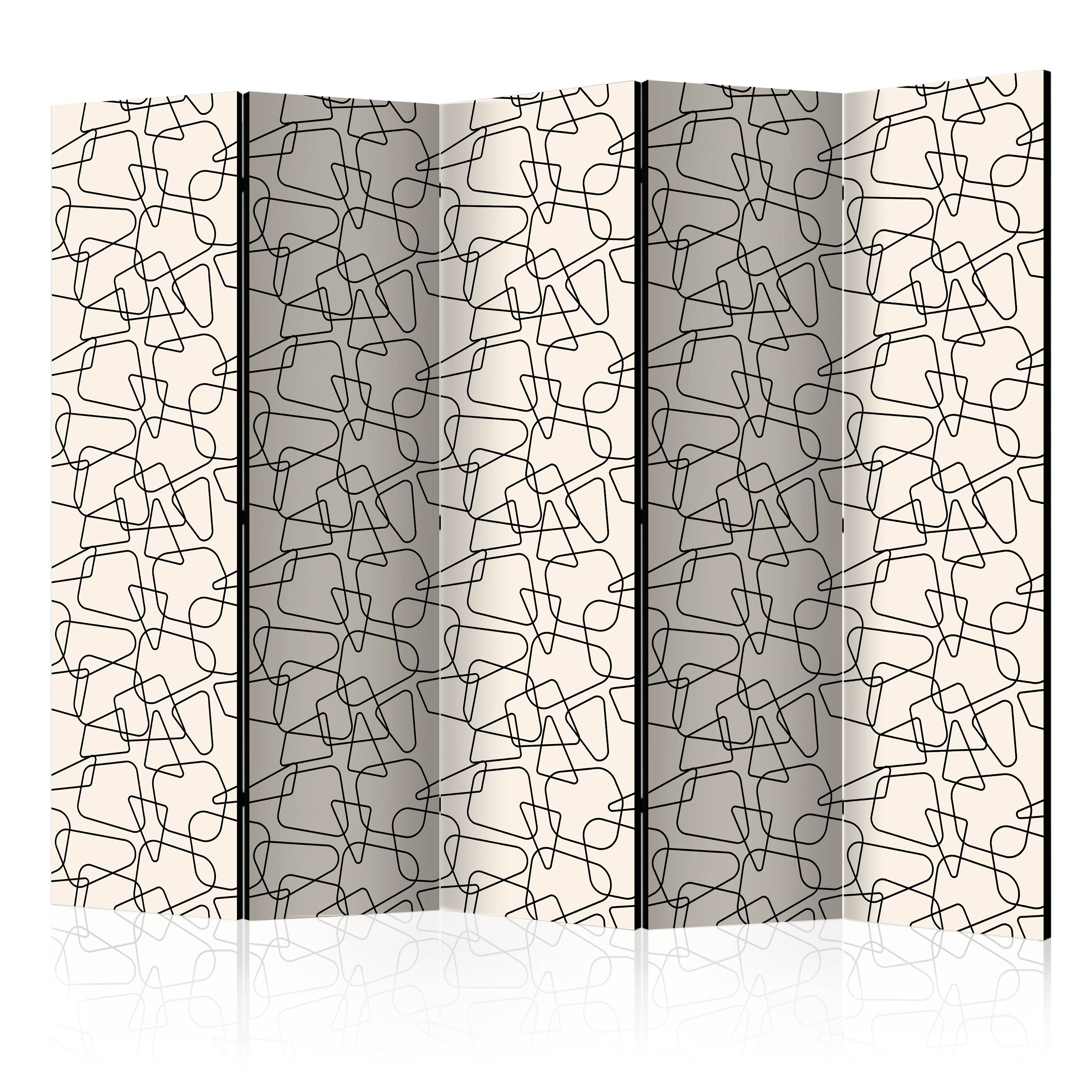 Rumsavdelare Arkiio Rounded Geometry II 225x172 cm