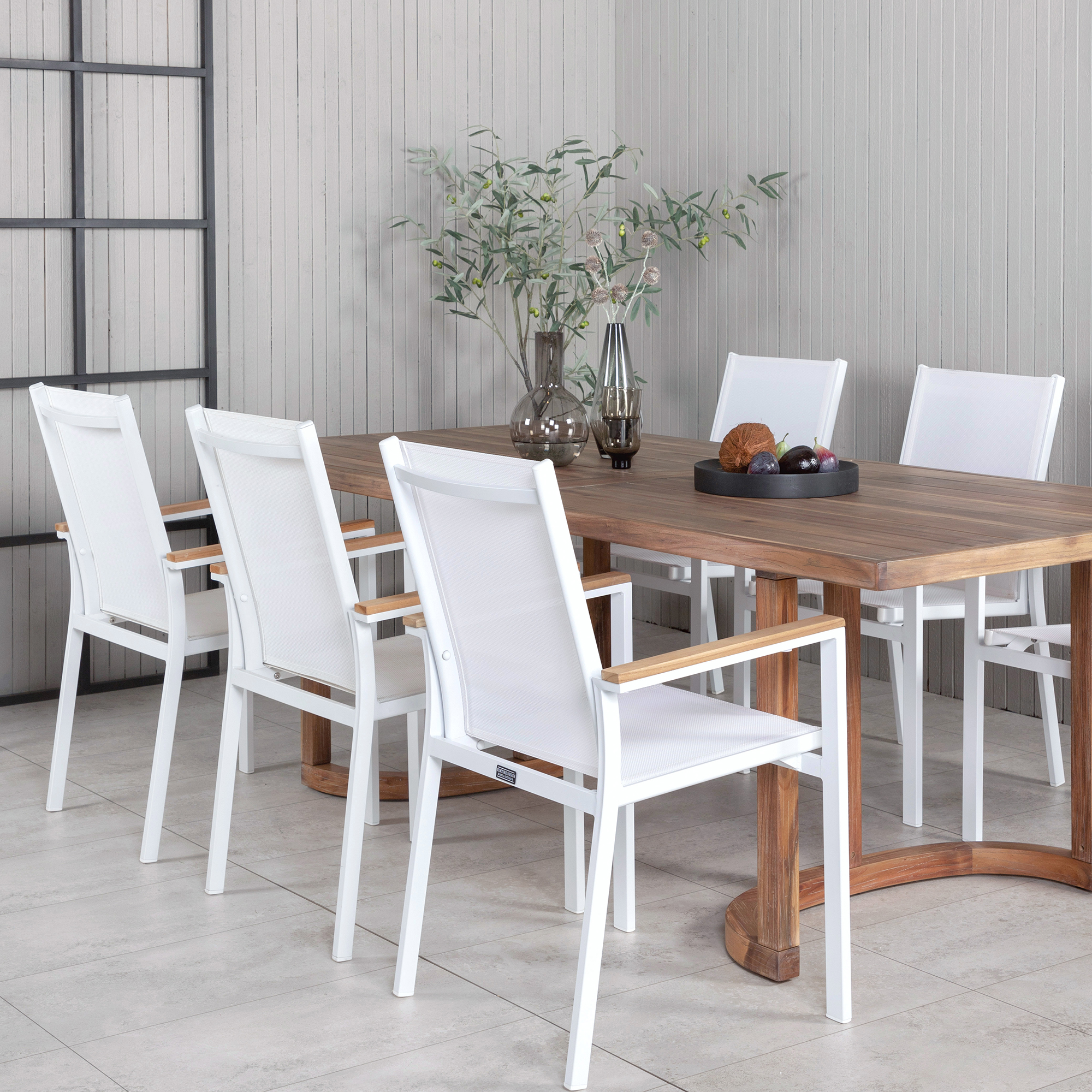 Matgrupp Venture Home Elvira med 6 Telly Matstolar