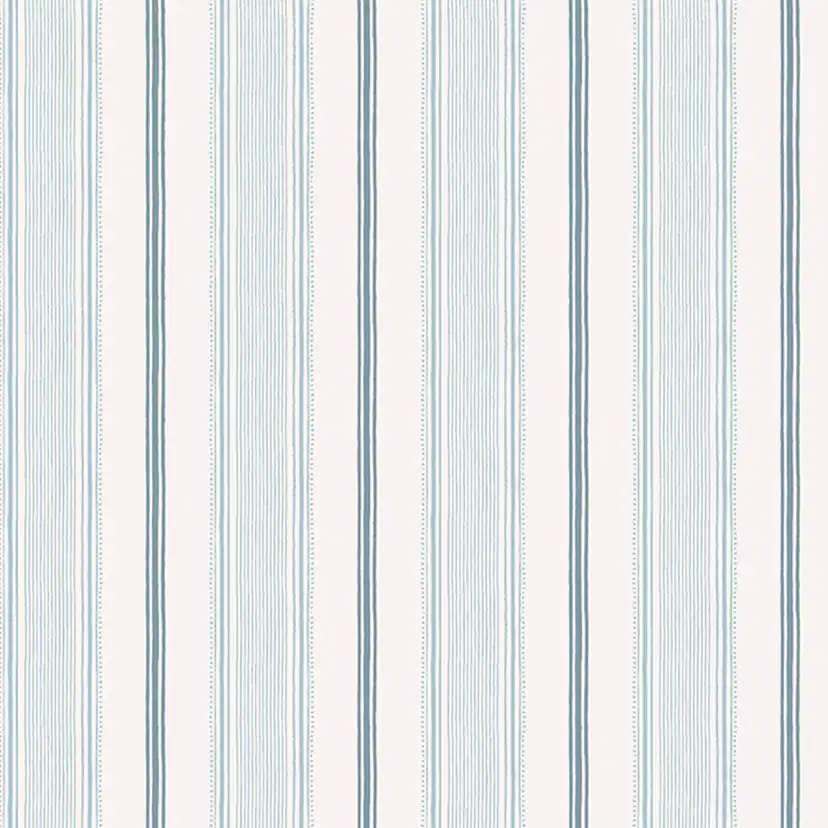 Tapet Laura Ashley Heacham Stripe Blå