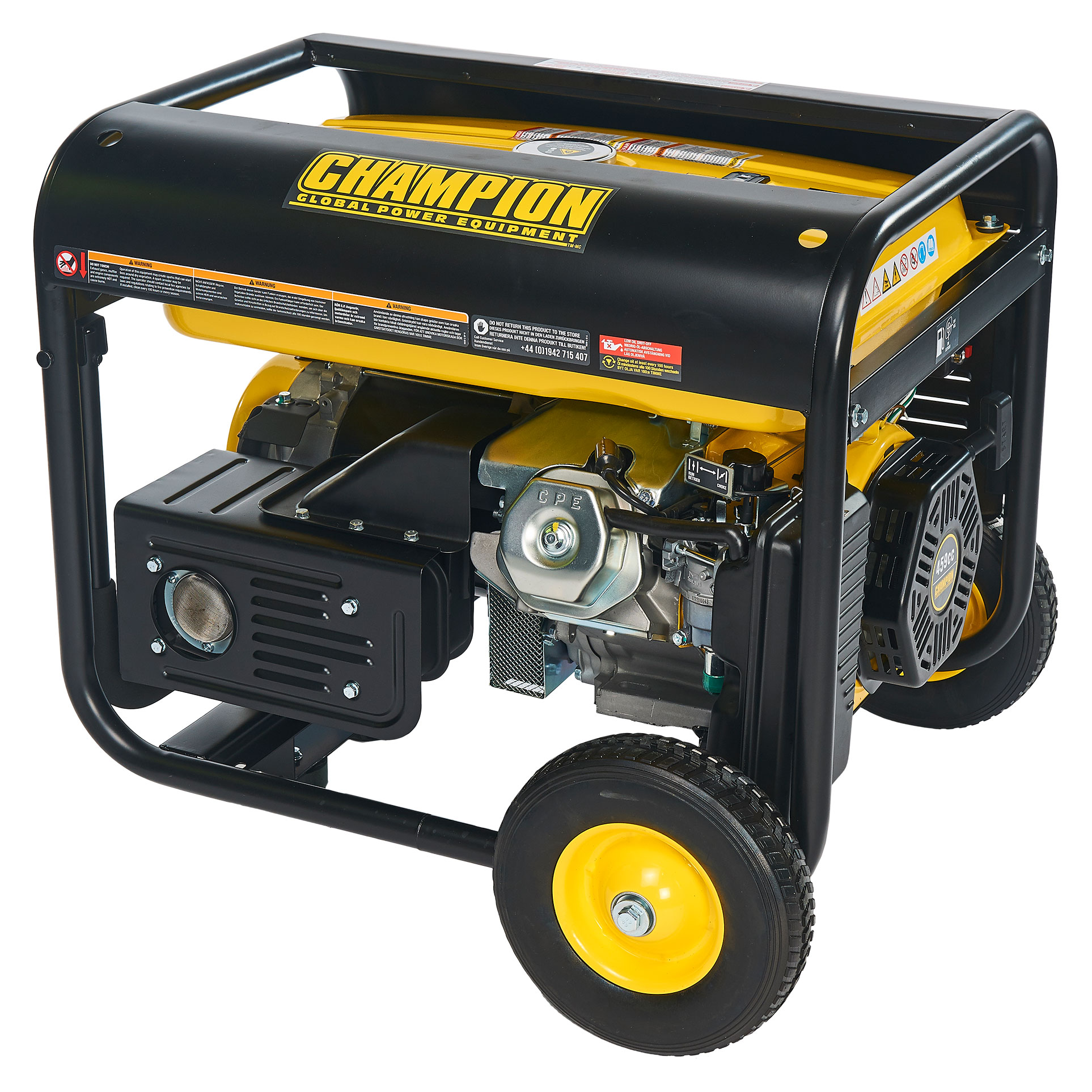 Elverk Champion Generators CPG9000E2 8kW 1-fas bensin med fjärrstart