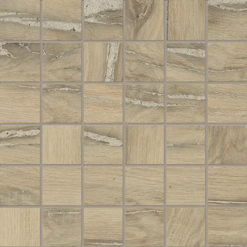 Mosaik Lhådös Trentino Miele mosaik 5x5 cm