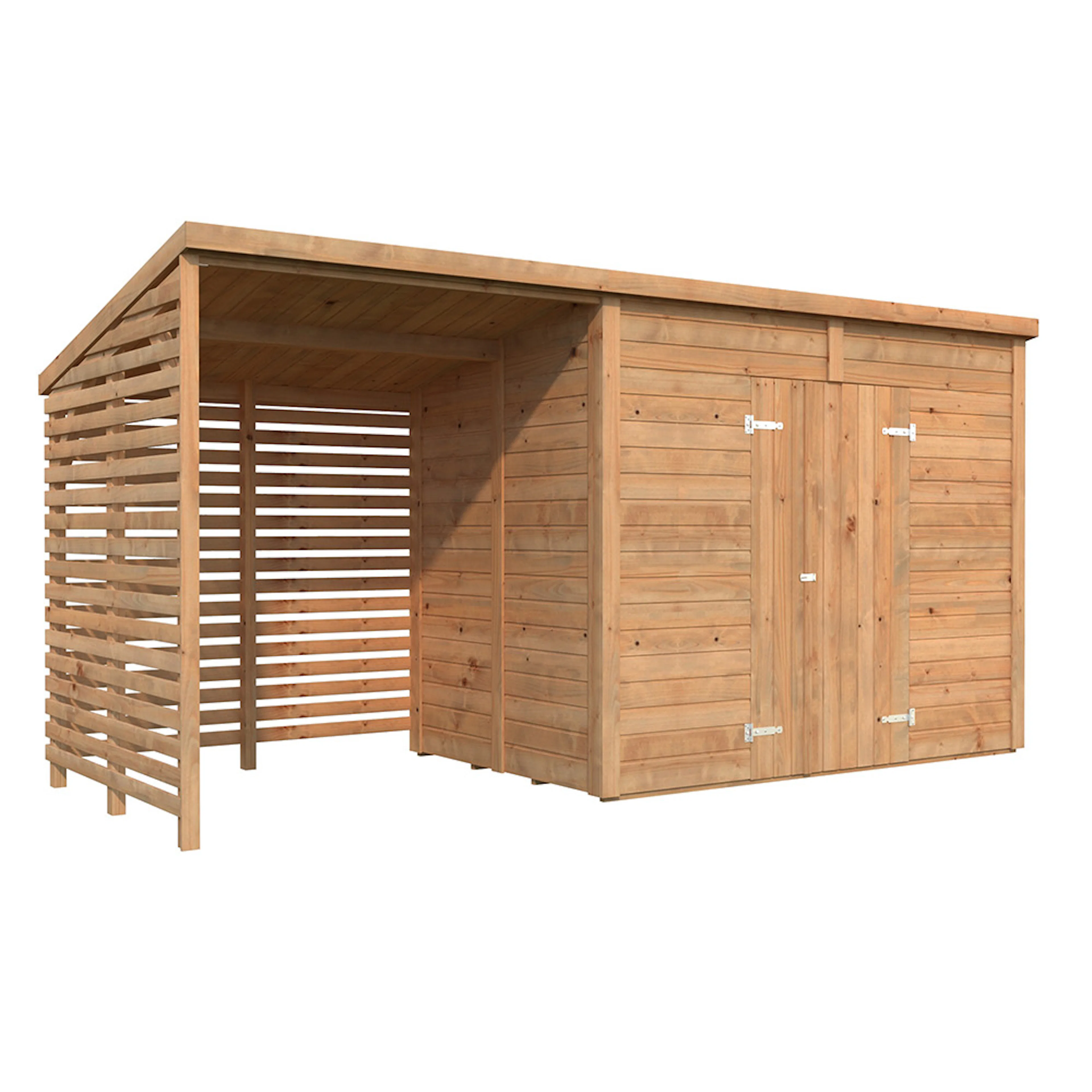 Leif 4,5+2,9 m2 BNDIP Brun dippad