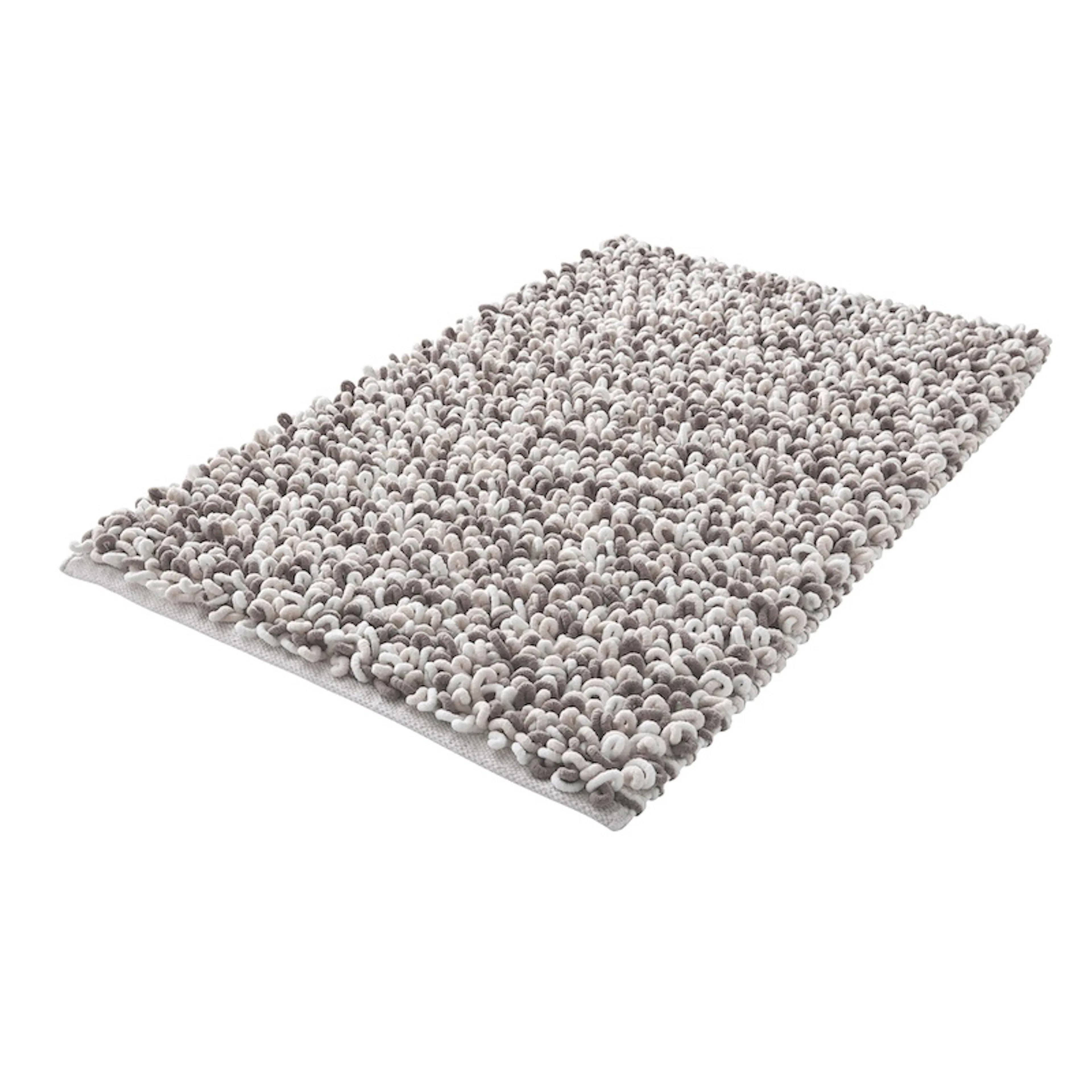 Badrumsmatta Sling macadamia 70x120 cm Natur, 700x1200 mm