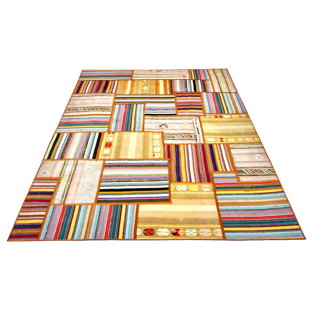 Persisk Patchworkmatta Arkiio Flerfärgad 163x236