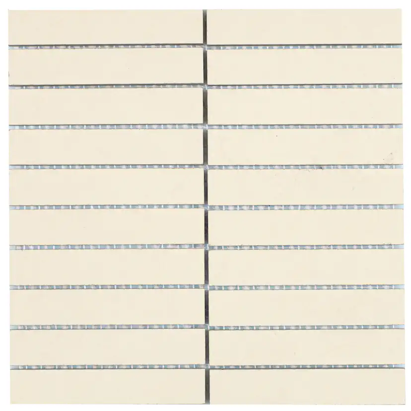Klinker Arredo Quartz Bone Beige Mosaic 2x30 cm