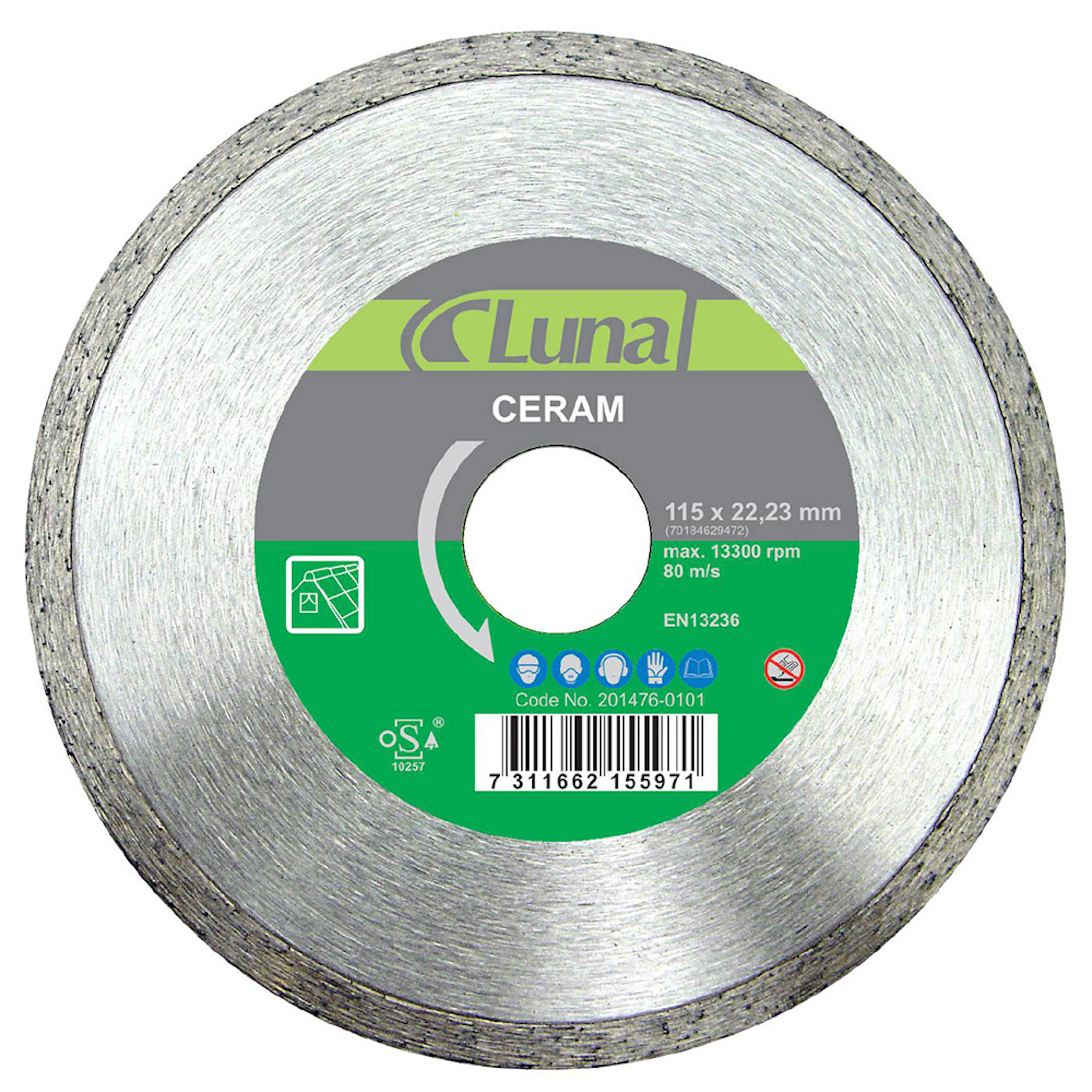 DIAMANTKLINGA180x1,8x25,4/22C 180x1,8x25,4/22C