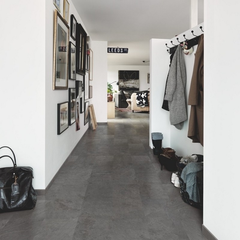 Vinylgolv Pergo Auro Pro Rigid Click Black Scivaro Slate