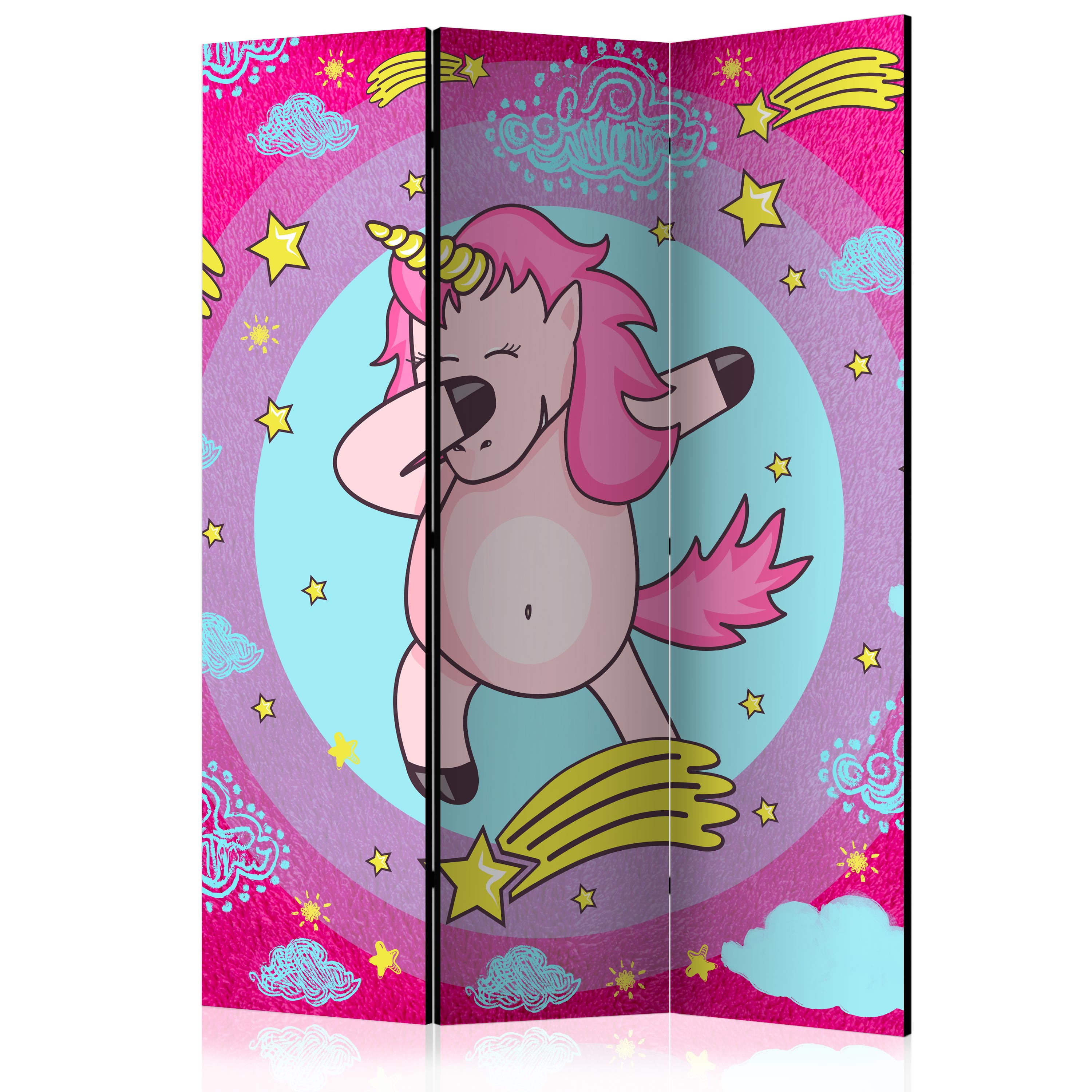Rumsavdelare Arkiio Dancing Unicorn 135x172 cm